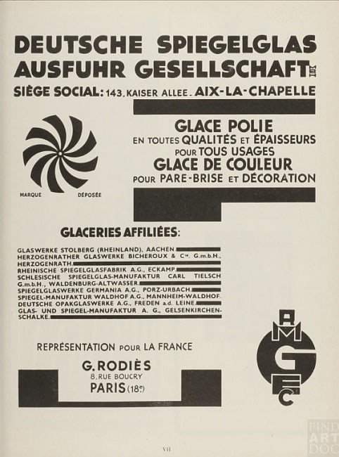 Fot 8. Deutsche Spigielglas Ausfuhr Gesellschaft