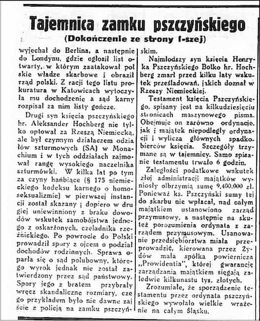 Fot 5. Sprawa rzeźnika Goniec Warszawski 1937
