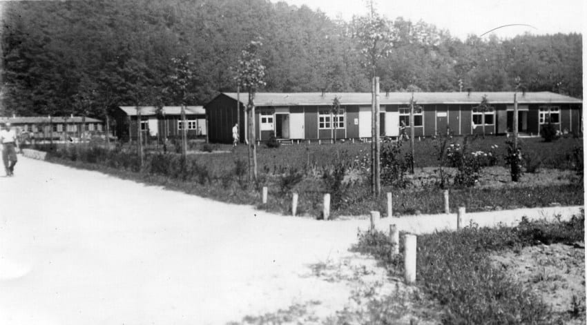 Fot 4. Braki czeskiego obóz w Pełcznicy. fot. archiwum Josef Masopust