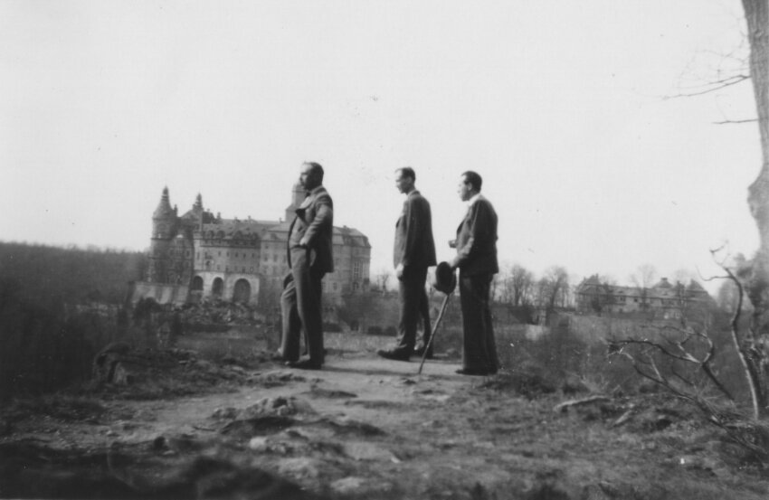Fot 25. Czescy robotnicy przymusowi wycieczka zamek Książ fot. archiwum Josef Masopust