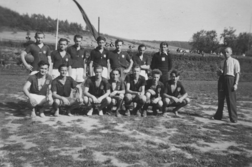 Fot 19. NKF Breslau 1943 przeciwko Czechom fot. archiwum Josef Masopust