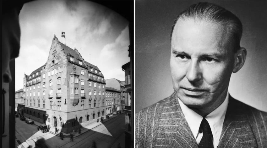 Fot 1. Hotel Bristol w Oslo i Hans Ferdinand Mayer