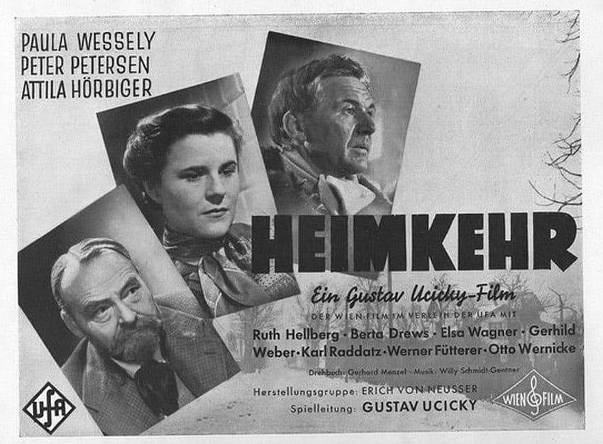 Fot 2. Plakat filmu "Heimkehr"