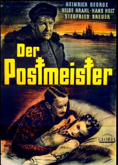 Fot 13. Plakat filmu "Der Postmeister"